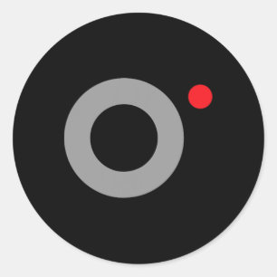 Adesivo Gravação de vídeo secreto Engraçado Agente secreto