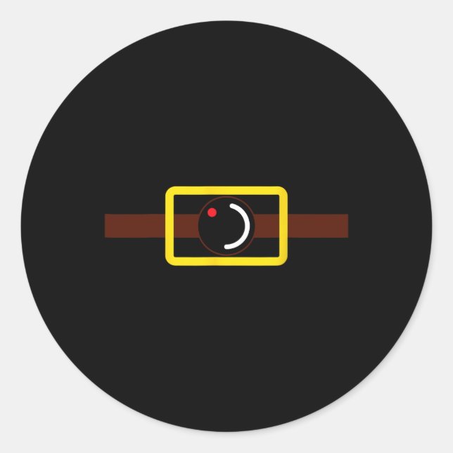 Adesivo Gravação de vídeo secreto Engraçado Câmera Engraça (Frente)