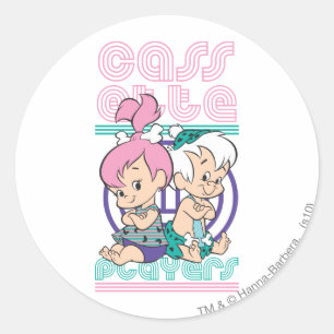 Adesivo Gravadores de PEBBLES™ & de BAM-BAM™