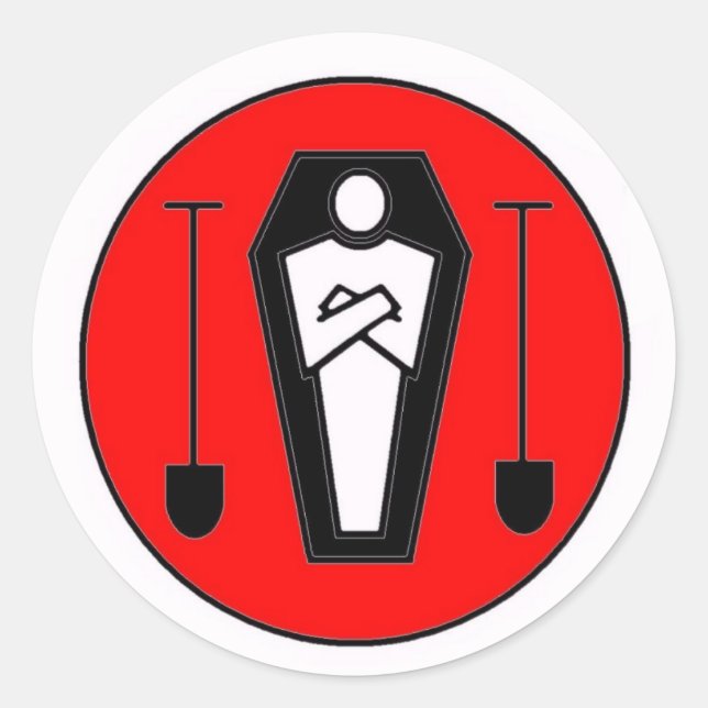 Adesivo Grave Diggers Union 13 (Frente)