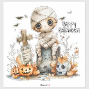 Adesivo Graveyard Giggles - Um momento de Dia das Bruxas d