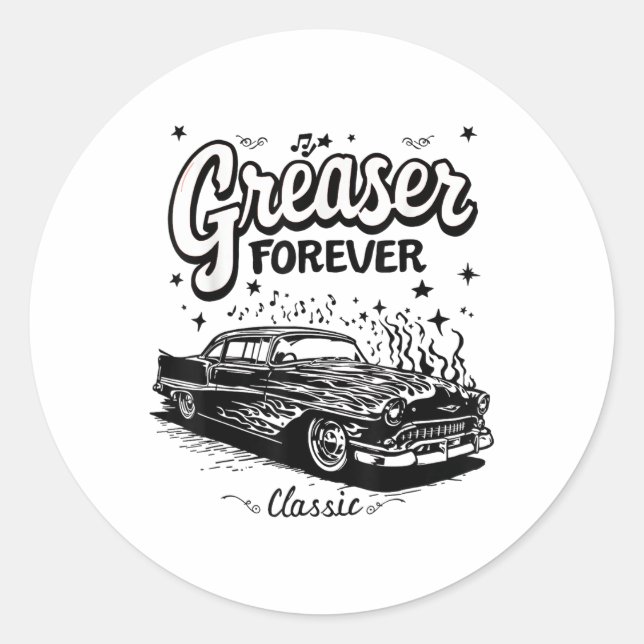 Adesivo Greaser (Frente)