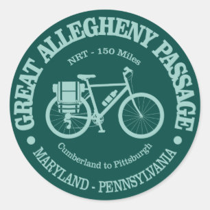 Adesivo Great Allegheny Passage (cycling)