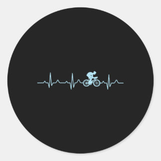 Adesivo Great Cyclist Heartbeat Mountain Bike Cycling Gift