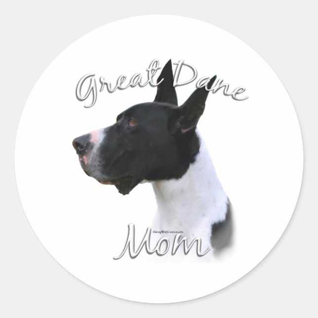 Adesivo Great Dane (manta) Mãe 2 (Frente)