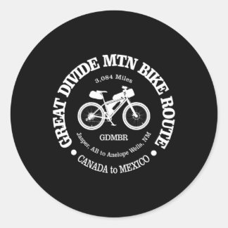 Adesivo Great Divide Mountain Bike Route Funny Canada To M