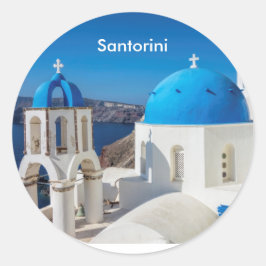 Adesivo Grécia Santorini Mug Café