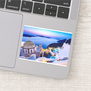 Adesivo Grécia Santorini Oia