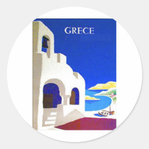 Adesivo grécia vintage