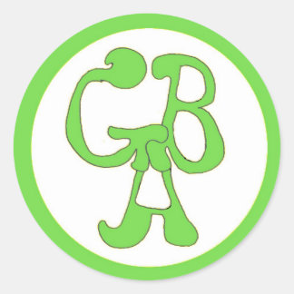 Adesivo Green Bus Adventures - GBA - Green Sticker