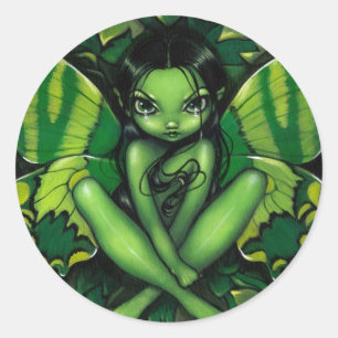 Adesivo "Green Butterfly Fantasy" Sticker