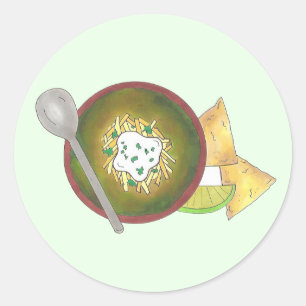 Adesivo Green Chili Chile Verde Colorado Tex Mex