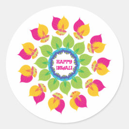 Adesivo Green Diwali Stickers