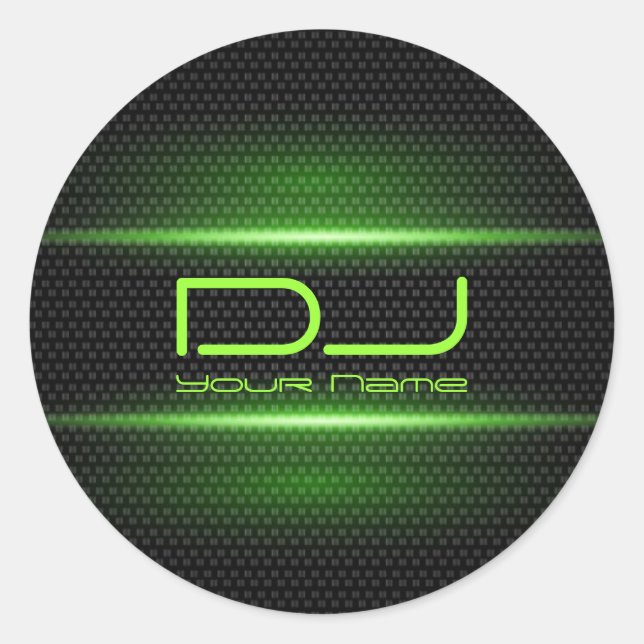 Adesivo Green Effects DJ Sticker (Frente)