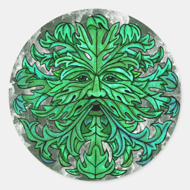 Adesivo Green Man Gaze (Frente)