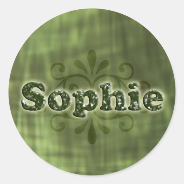 Adesivo Green Sophie (Frente)