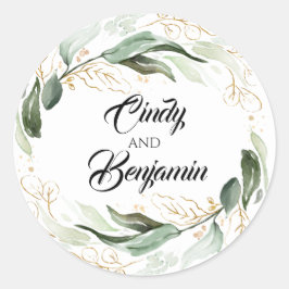 Adesivo Greenerescência e Casamento de Eucalyptus com Folh