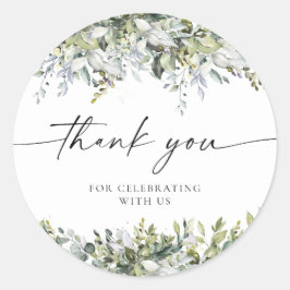 Adesivo Greenery Herbal Chá de panela Clássico Ronda