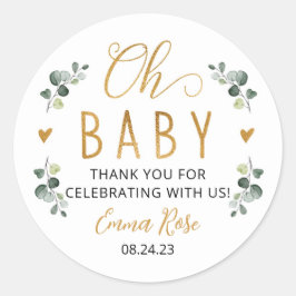 Adesivo Greenery Oh Baby Stickers