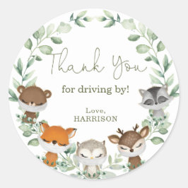 Adesivo Greeney Woodland Animais Quarentena Conduzida Por