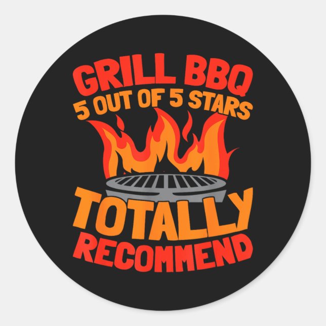 Adesivo Grelhar Churrasco Grillmaster - Grelhar Churrasco  (Frente)