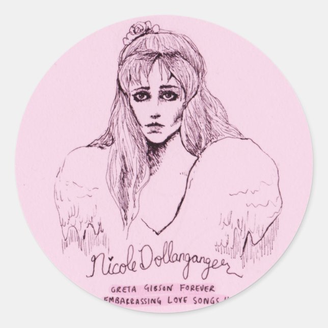 Adesivo Greta Gibson Forever Stickers (Frente)