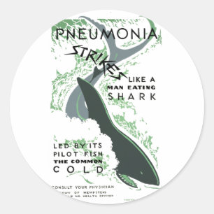 Adesivo Greves da pneumonia