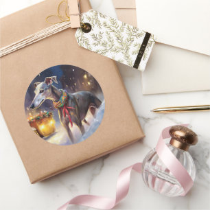 Adesivo Greyhound Christmas Fesason