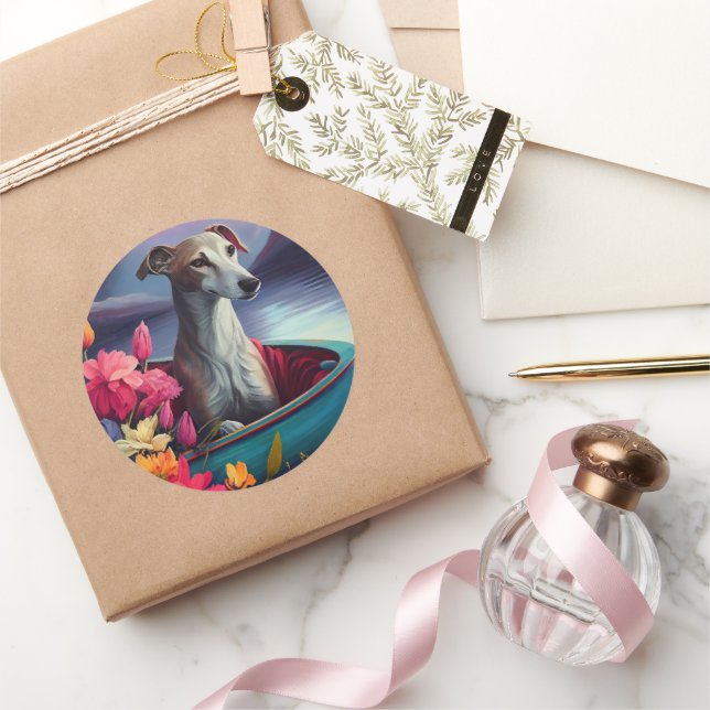 Adesivo Greyhound em um remo: Uma aventura cênica (Presentear)