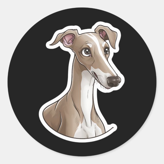 Adesivo Greyhound Italiano (Frente)