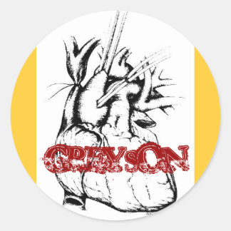 Adesivo Greyson Heart Sticker
