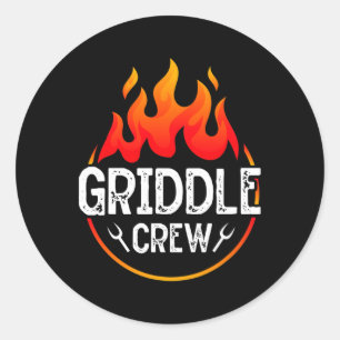Adesivo Griddle Grill Squad Team Barbecue Churrasco Griddl