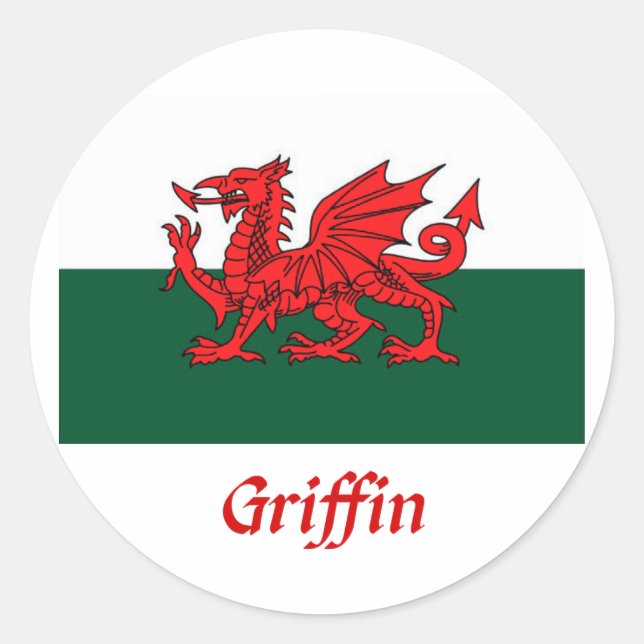 Adesivo Griffin Welsh Flag (Frente)