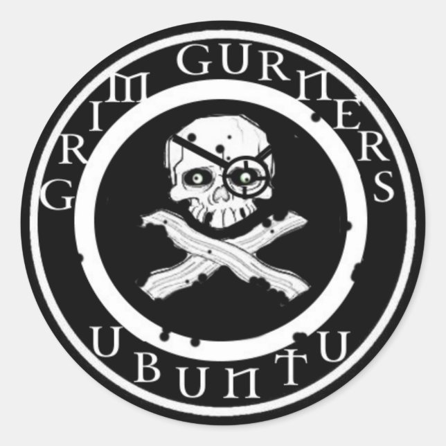 Adesivo Grim Gurner Sticker (Frente)