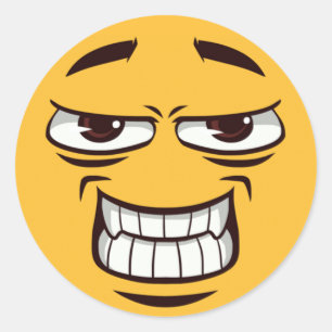 Adesivo Grimacing Emoji