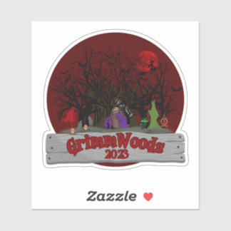 Adesivo GrimmWoods Sticker 2023 (Trás)