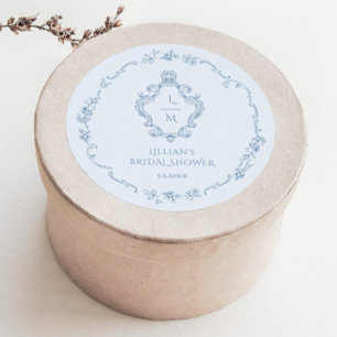 Adesivo Grinalda Chinesice Toile Algo Azul Crista