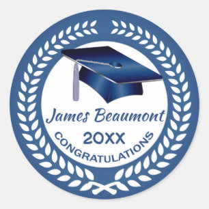 Adesivo Grinalda do louro, classe azul do almofariz de