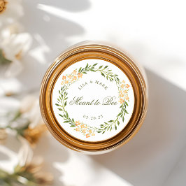 Adesivo Grinalda Floral Destinada a Colmeia Jarra de Mel C