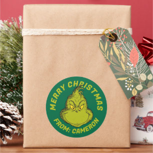 Adesivo Grinch Clássico Feliz Natal