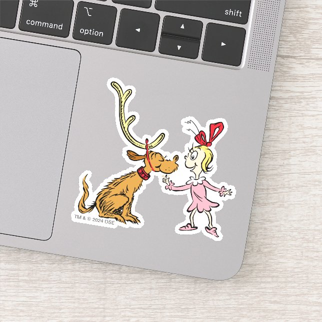 Adesivo Grinch | Max & Cindy Lou Quem (Detalhe)