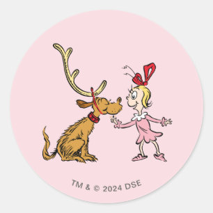 Adesivo Grinch Max & Cindy Lou Quem