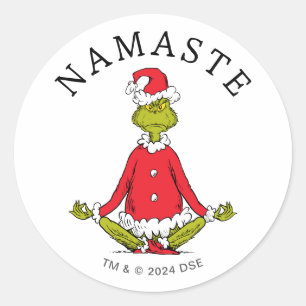 Adesivo Grinch Namaste Papai Noel