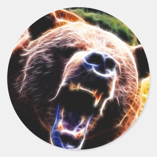 Adesivo Grizzly Roar (Frente)