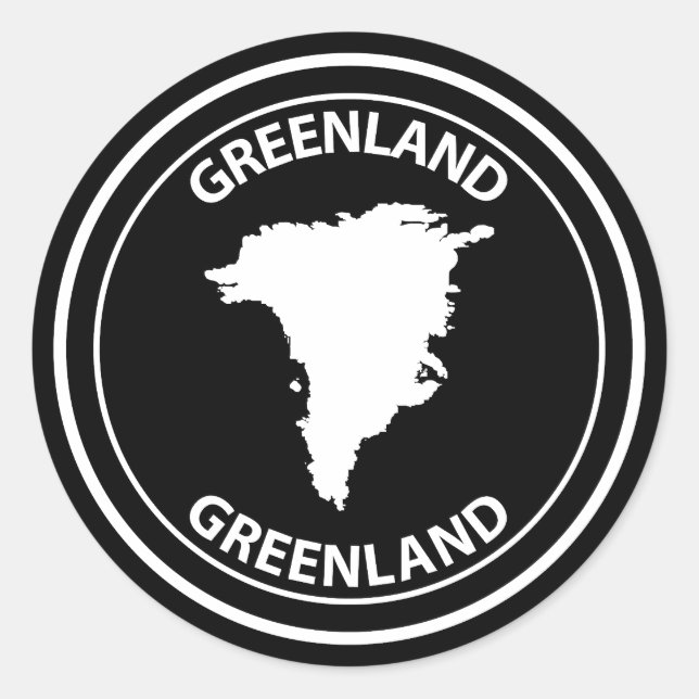 Adesivo Groenlândia (Frente)