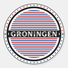 Adesivo Groningen City Pride Emblem – Dutch Identity