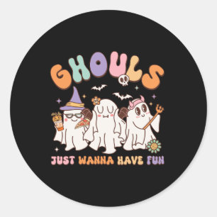 Adesivo Grooveen Halloween Ghouls Só Quer Divertir-Se Danç