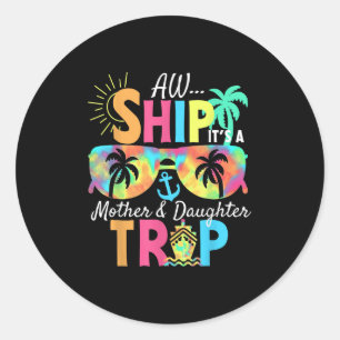 Adesivo Groovy Ah Enviar É Uma Viagem De Mãe E Filha Féria