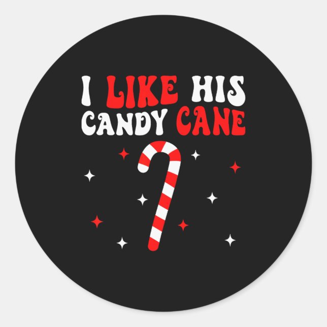 Adesivo Groovy Family Christmas Couple Matching Funny Tee  (Frente)