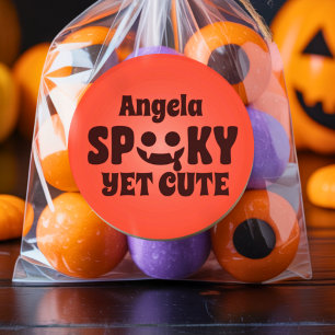 Adesivo Groovy Groovy de Bona-de-Boca-Gota Laranja